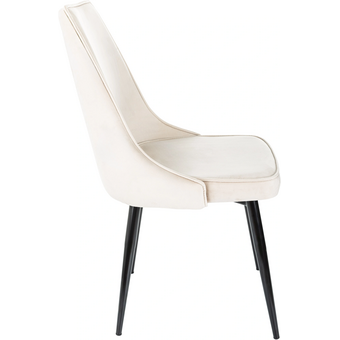  Стул Бюрократ CH-K4_1/HL07_2 бежевый Holland 06 металл черный на ножках 