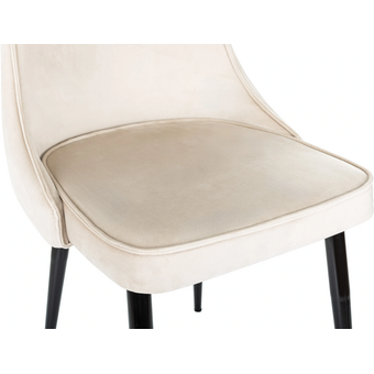  Стул Бюрократ CH-K4_1/HL07_2 бежевый Holland 06 металл черный на ножках 