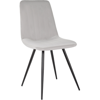  Стул Бюрократ CH-K6_1/HL09_4 св.серый Holland 09 металл черный на ножках 