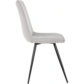  Стул Бюрократ CH-K6_1/HL09_4 св.серый Holland 09 металл черный на ножках 