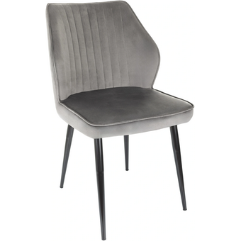  Стул Бюрократ CH-K5_1/HL18_2 комплект т.серый Holland 18 металл черный на ножках 