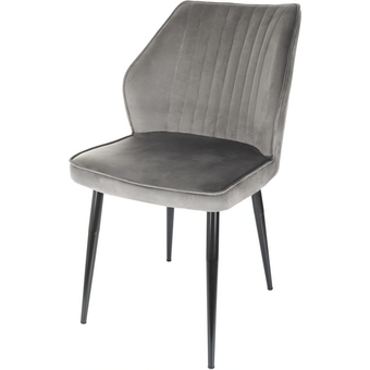  Стул Бюрократ CH-K5_1/HL18_2 комплект т.серый Holland 18 металл черный на ножках 