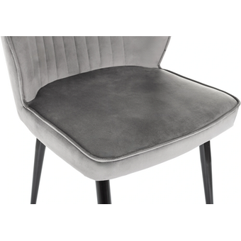  Стул Бюрократ CH-K5_1/HL18_2 комплект т.серый Holland 18 металл черный на ножках 