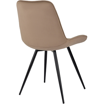  Стул Бюрократ CH-K2_1/HL65 св.коричневый Holland 65 металл черный на ножках 