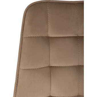  Стул Бюрократ CH-K2_1/HL65 св.коричневый Holland 65 металл черный на ножках 