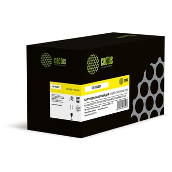  Картридж лазерный Cactus CS-TK5480Y желтый 1250стр для Kyocera Ecosys PA2101cx/PA2101cwx/MA2101cfx/MA2101cwfx с чипом 