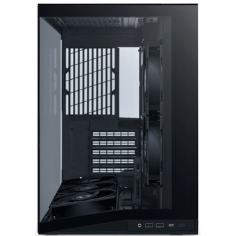  Корпус Lian Li O11 Dynamic Mini V2 Flow (G99.O11DMIV2FX.R0) / Black / 5 x 120mm PWM Fan / Mid-Tower, TG 