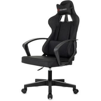  Кресло игровое Zombie 1 Black черный  крестов. пластик 