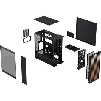  Корпус Fractal Design North Charcoal Black TG Dark (FD-C-NOR1C-02) 