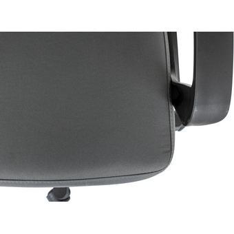  Кресло игровое Zombie 1 Grey серый/черный крестов. пластик 