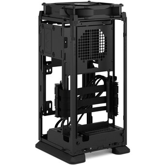  Корпус Fractal Design Mood (FD-C-MOD1N-02) без БП, Mini-Tower, 1x180mm, 2xUSB-A 3.0 + 1xUSB 3.2 Type-C, SFX PSU Support, mITX Black 