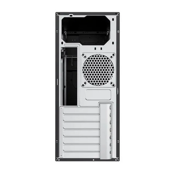  Корпус PowerCool S1008BK-2U3C-NP, без ТМ, NP (MidiTower, без БП, Black, 2*USB3.0+2*USB Type-C +HD Audio) 