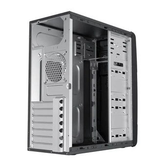  Корпус PowerCool S1008BK-2U3C-NP, без ТМ, NP (MidiTower, без БП, Black, 2*USB3.0+2*USB Type-C +HD Audio) 