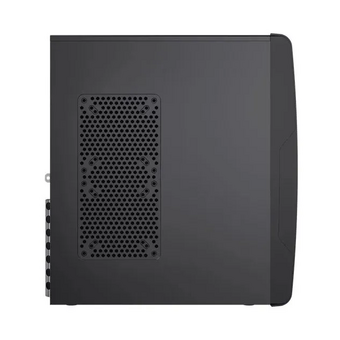  Корпус PowerCool S1008BK-2U3C-NP, без ТМ, NP (MidiTower, без БП, Black, 2*USB3.0+2*USB Type-C +HD Audio) 
