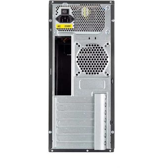  Корпус Foxline FL-302 без БП ATX, 2x5.25EXT, 1x3.5EXT, 4x3.5INT, 2xUSB2.0, HDA, w/o Fan, PSU, No pwr cord 