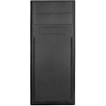  Корпус Foxline FL-302 без БП ATX, 2x5.25EXT, 1x3.5EXT, 4x3.5INT, 2xUSB2.0, HDA, w/o Fan, PSU, No pwr cord 