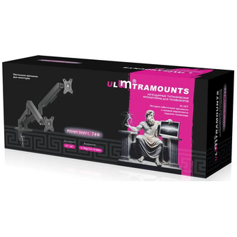  Кронштейн Ultramounts UM740 черный 