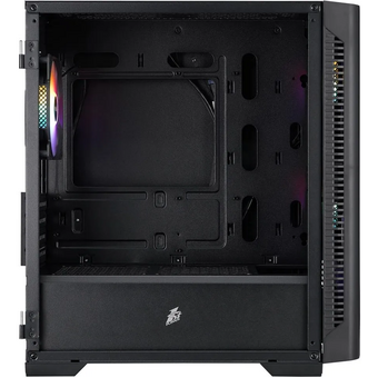  Корпус 1STPLAYER DK D4-M FRGB Black (D4-M-BK-2F1P-1F1) / mATX / 2x140mm 1x120mm FRGB fans 