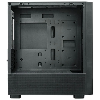  Корпус XASTRA A411M 4ARGB-FG Black (A411M-4FG12A) mATX/Mesh /ScrewlessTG+mesh panel/ 4x120mm ARGB PWM FG fans 