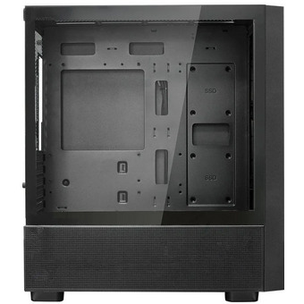  Корпус XASTRA A411M 4ARGB-FG Black (A411M-4FG12A) mATX/Mesh /ScrewlessTG+mesh panel/ 4x120mm ARGB PWM FG fans 