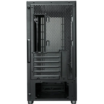  Корпус XASTRA A411M 4ARGB-FG Black (A411M-4FG12A) mATX/Mesh /ScrewlessTG+mesh panel/ 4x120mm ARGB PWM FG fans 