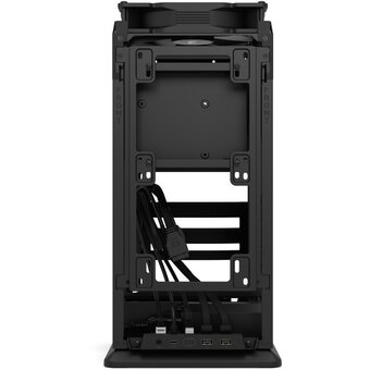  Корпус Fractal Design Mood (FD-C-MOD1N-02) без БП, Mini-Tower, 1x180mm, 2xUSB-A 3.0 + 1xUSB 3.2 Type-C, SFX PSU Support, mITX Black 