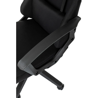  Кресло игровое Zombie 1 Black черный  крестов. пластик 