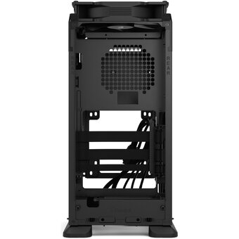  Корпус Fractal Design Mood (FD-C-MOD1N-02) без БП, Mini-Tower, 1x180mm, 2xUSB-A 3.0 + 1xUSB 3.2 Type-C, SFX PSU Support, mITX Black 