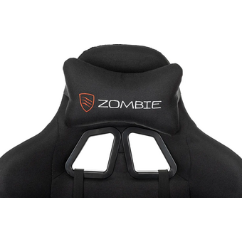  Кресло игровое Zombie 1 Black черный  крестов. пластик 