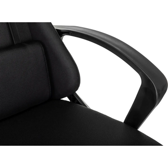  Кресло игровое Zombie 1 Black черный  крестов. пластик 