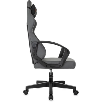  Кресло игровое Zombie 1 Grey серый/черный крестов. пластик 