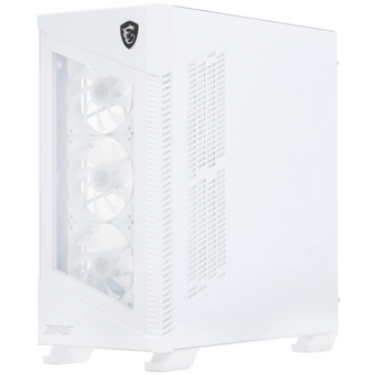  Корпус MSI MPG Velox 100R White (306-7G18W24-HH9), Global, 2xUSB 3.0, 1xType C, 4x120mm ARGB Fan, ARGB 