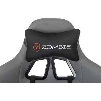  Кресло игровое Zombie 1 Grey серый/черный крестов. пластик 