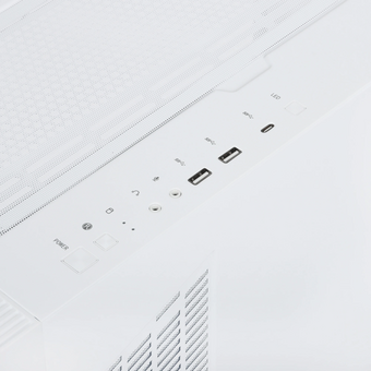  Корпус MSI MPG Velox 100R White (306-7G18W24-HH9), Global, 2xUSB 3.0, 1xType C, 4x120mm ARGB Fan, ARGB 