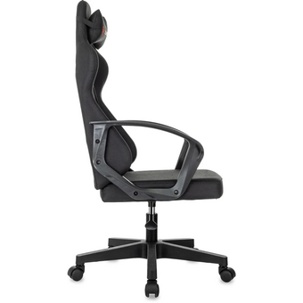  Кресло игровое Zombie 1 Black черный  крестов. пластик 