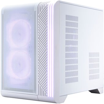  Корпус 1STPLAYER VT5 ARGB White (VT5-WH-3FS7-W) / mATX / 3x120mm ARGB fans 