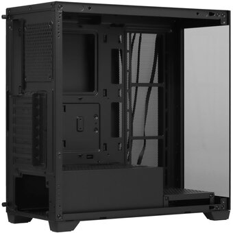  Корпус Ocypus Gamma C72 BK (Gamma-C72-B-KD000XX-GL) ATX / win / black / no PSU / Tempered Glass 