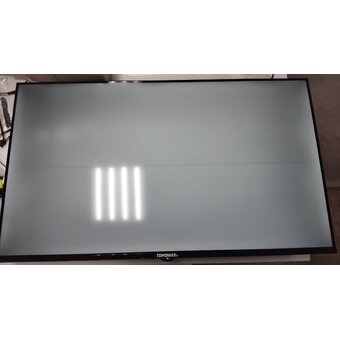  УЦ Телевизор TOPOMAX TM43FHSBK черный (Следы эксплуатации, полоса на дисплее,ПУ) 