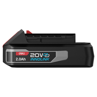  Набор аккумулятор и зарядное устройство Deli DE-CM20A2E (2АКБ 20V 2А*ч + ЗУ 2A, 20V) 