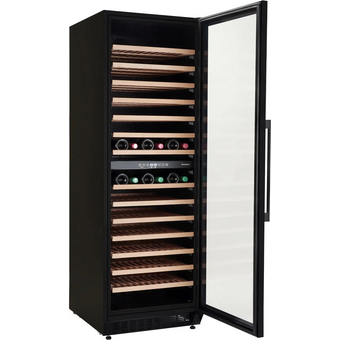  Винный шкаф Hyundai HBWC 1765 DC черный 