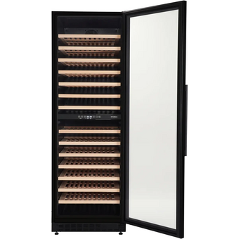  Винный шкаф Hyundai HBWC 1765 DC черный 