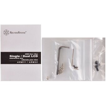 Подставка настольная Silverstone SST-ARM11SC (G56ARM11SC00010) 