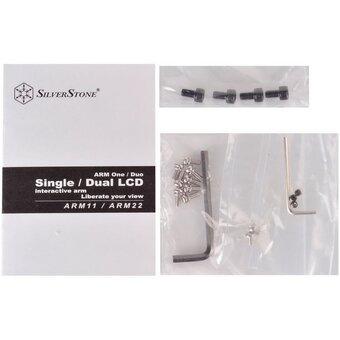  Подставка настольная Silverstone SST-ARM22BC (G56ARM22BC00010) 