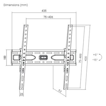  Кронштейн ULTRAMOUNTS UM845T 