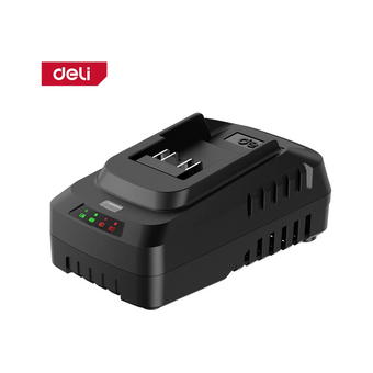  Набор аккумулятор и зарядное устройство Deli DE-CM20A4E (2АКБ 20V 4А*ч + ЗУ 2A, 20V) 
