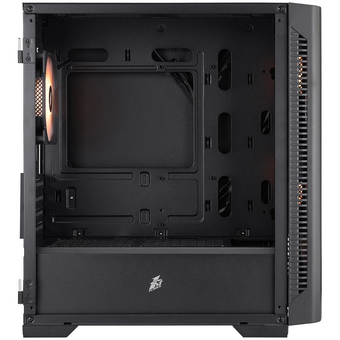  Корпус 1STPLAYER DK D4-M ARGB Black (D4-M-BK-2F7-14-1F7) / mATX / 2x140mm 1x120mm ARGB fans 