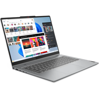 Ноутбук Lenovo IdeaPad 5 2-in-1 14IRH9 (83KX0041PS) (клав.рус.грав) Luna Grey 14" WUXGA (1920x1200) OLED 400nits Touch i7-13620H/16Gb/512Gb SSD/DOS 
