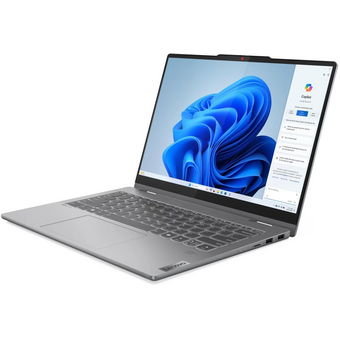  Ноутбук Lenovo IdeaPad 5 2-in-1 14IRH9 (83KX0041PS) (клав.рус.грав) Luna Grey 14" WUXGA (1920x1200) OLED 400nits Touch i7-13620H/16Gb/512Gb SSD/DOS 