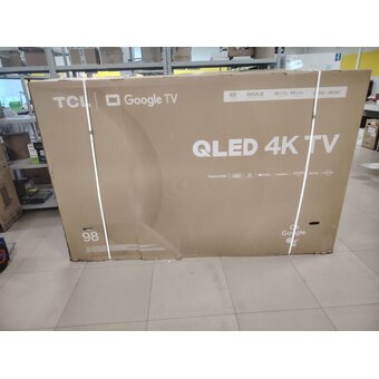  УЦ Телевизор TCL 98C745 черный (Плохая упаковка) 