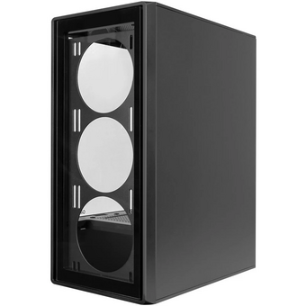  Корпус Ginzzu CL125, ATX передняя панель стекло 